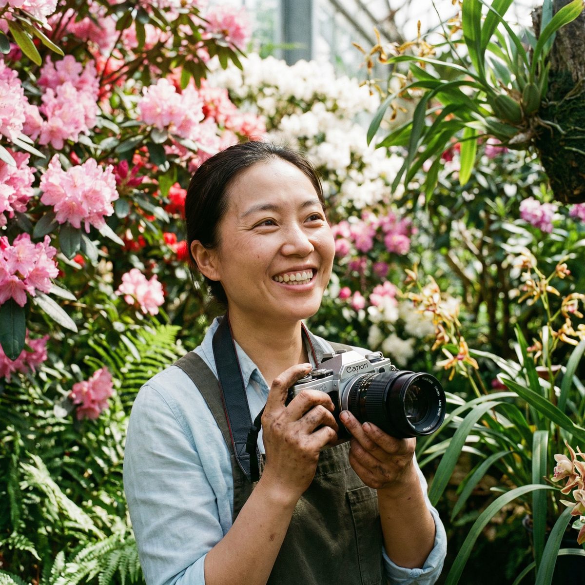 网红主播摄影师林雅琴